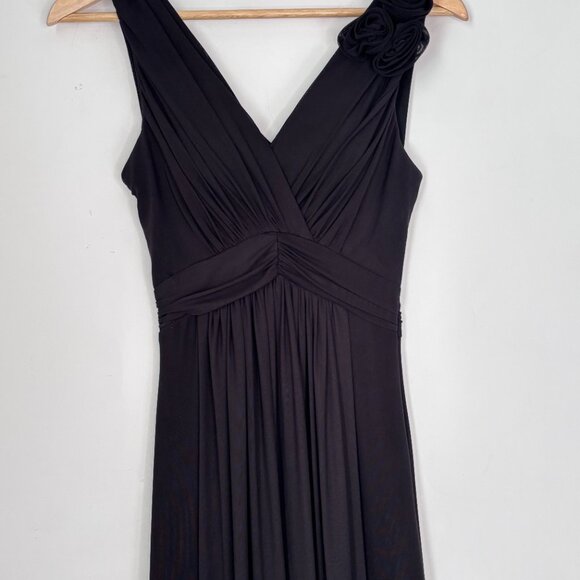 Neutral Black Evening Formal Party Prom Maxi Dress XS G32 - Picture 2 of 16